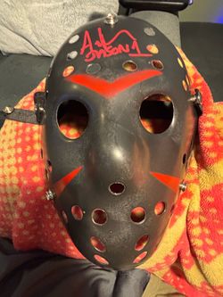 Autographed Friday the 13th Jason Madk