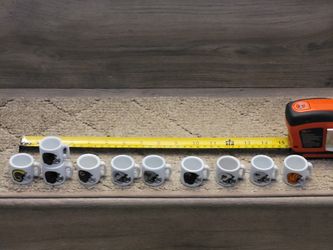 VINTAGE NFL CERAMIC MUGS