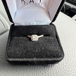 White Gold Ring - Size 5.5