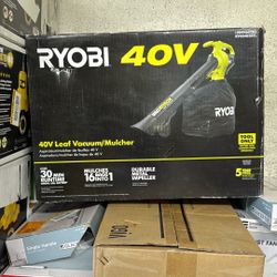 Ryobi 40v Mulcher Leaf Vacuum 