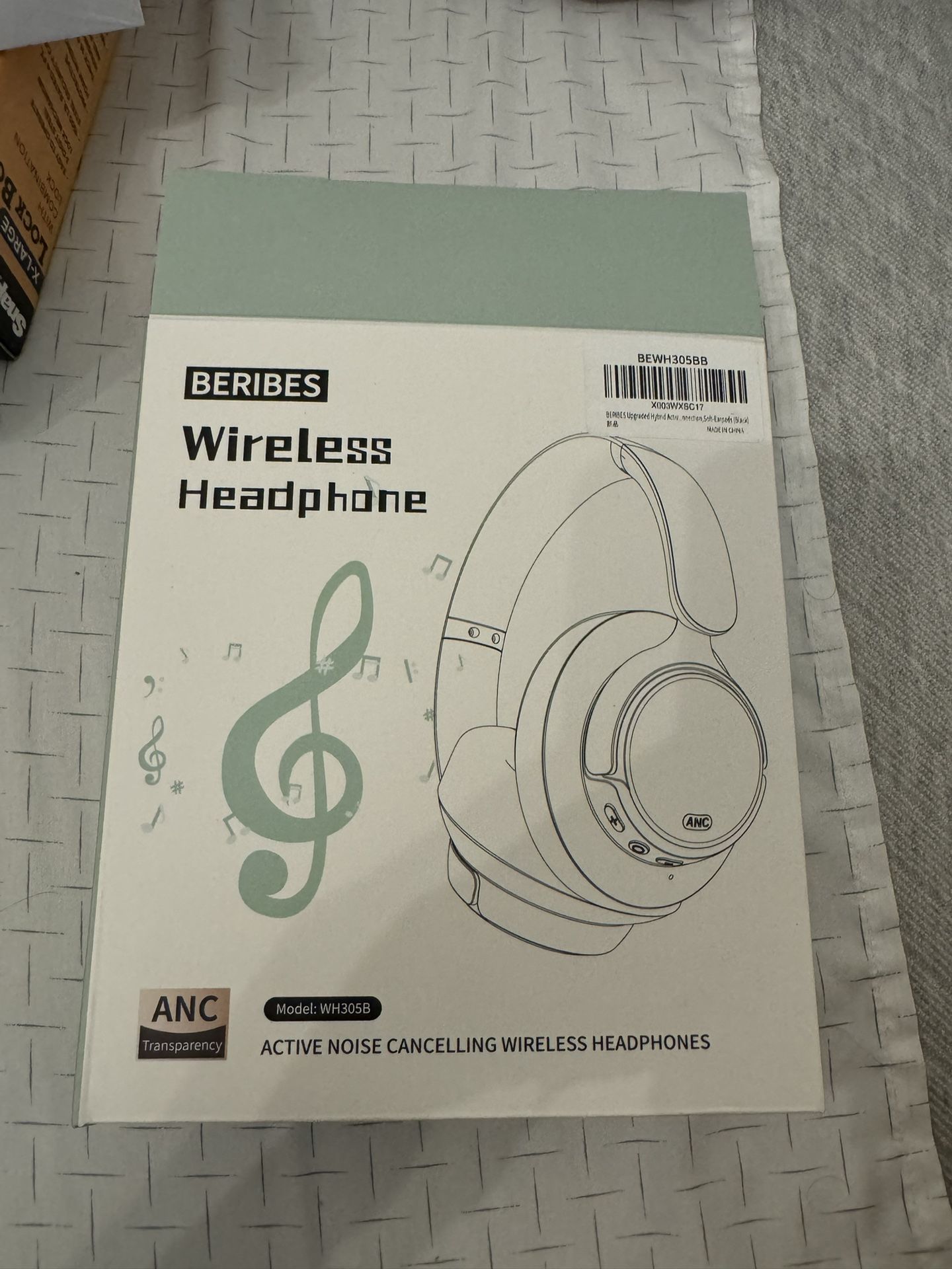 BERIBES Upgraded Hybrid Active Noise Cancelling Headphones with Transparent Modes,70H Playtime Bluetooth Headphones Wireless Bluetooth with Mic, Deep 