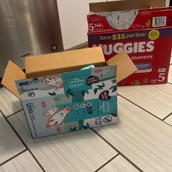 Size 5 Diapers And Wipes