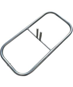 Galvanized Steel Tube Frame with Ground Stakes