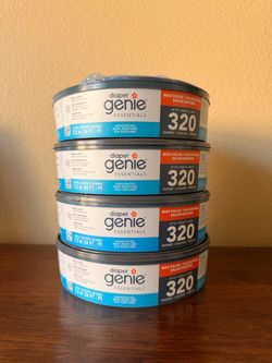 👶 4 NEW Diaper Genie Bag Refills