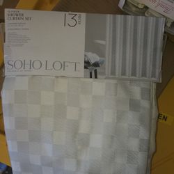 Soho Loft Shower Curtin 