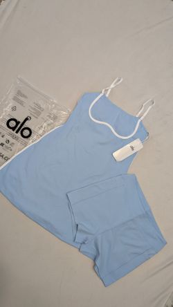 baby blue alo dress