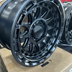 KMC KM556 17x8.5 6x5.5 OFFSET:0mm BLACK price$275 Each