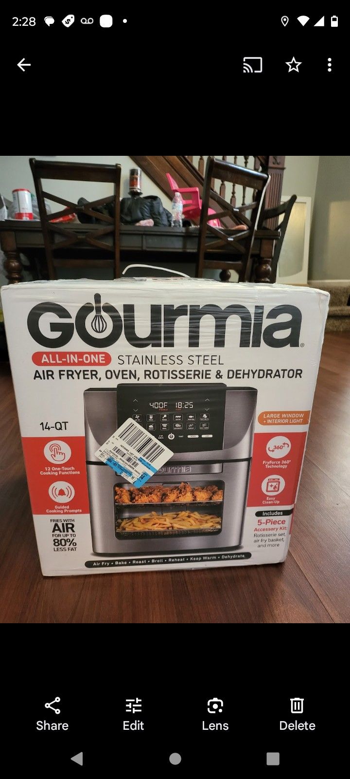 Gourmia All-In-One Air Fryer