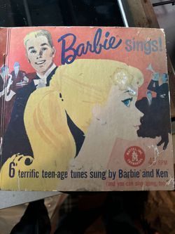 Vintage Barbie Record Sing Along