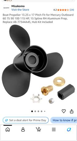 Misakomo 3 Blade Boat Propeller Kit