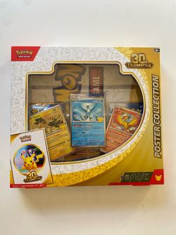 Pokémon TCG 30th Celebration Poster Collection Box