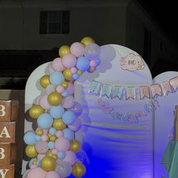 Gender Reveal  Ballon Arch 