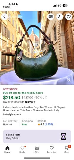 Italian Leather Bag
