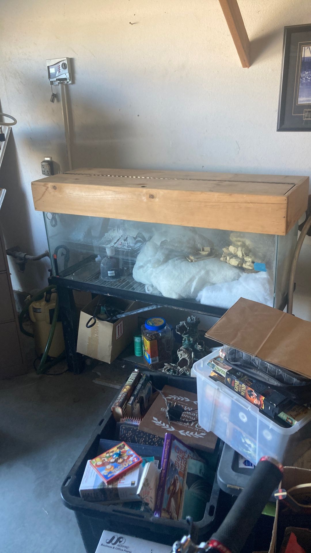 Fish Tank With Accessories