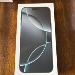 Apple iPhone 16 Pro Max 256gb White Unlocked With Proof Of Purchase Receipt 