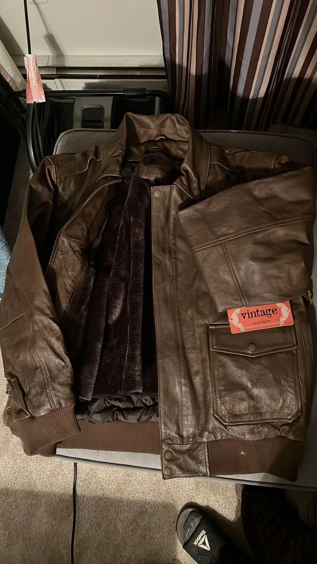 New York Vintage Brown Bomber
