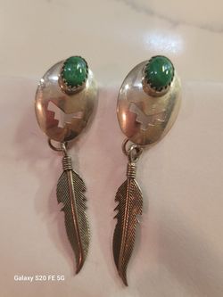 Beautiful Vintage Turquoise Earrings