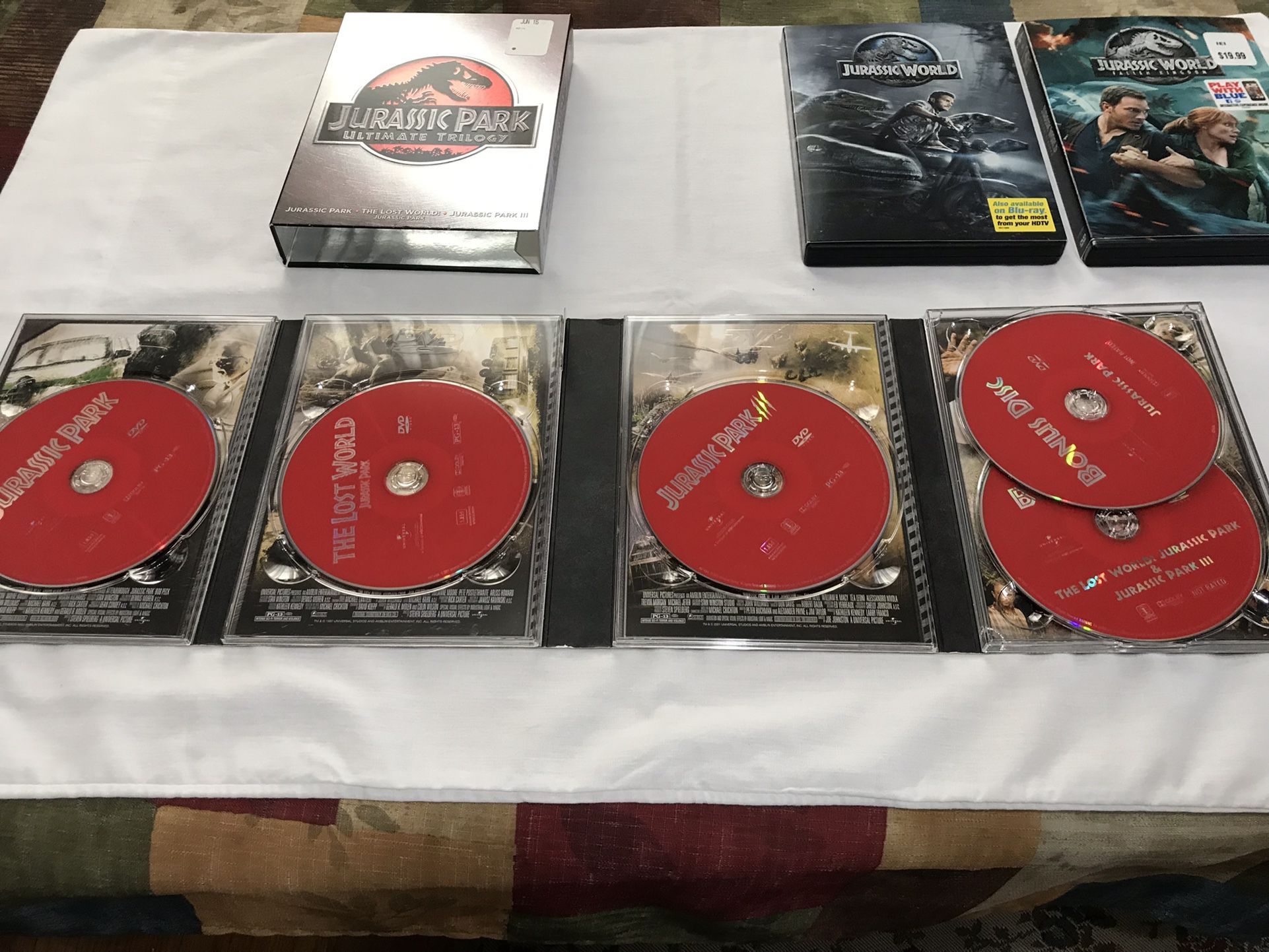 Jurassic Park Ultimate Trilogy 5 CD Set Plus