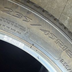 TESLA MODEL 3 Tires 235/45/18 Michelin (2 Tires) $60.00/ Each