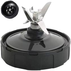 6 Fins Ninja Blender Blades Replacement Parts 4 inch Diameter Compatible with Nutri Ninja Auto iQ