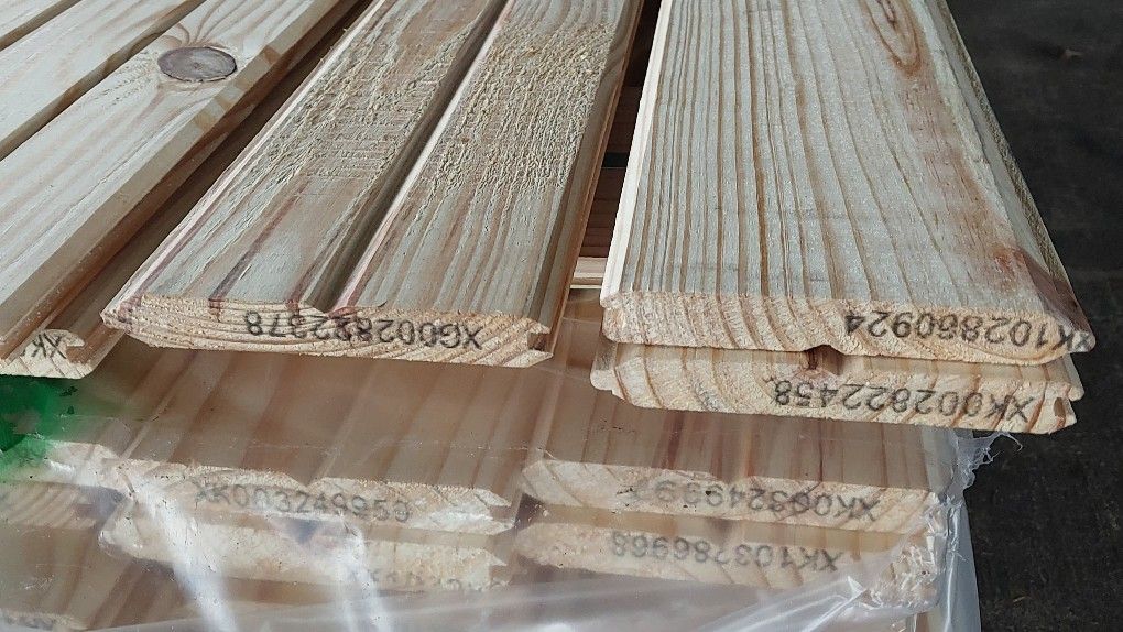 1x6x16ft. Pattern #122 T&G Yellow Pine