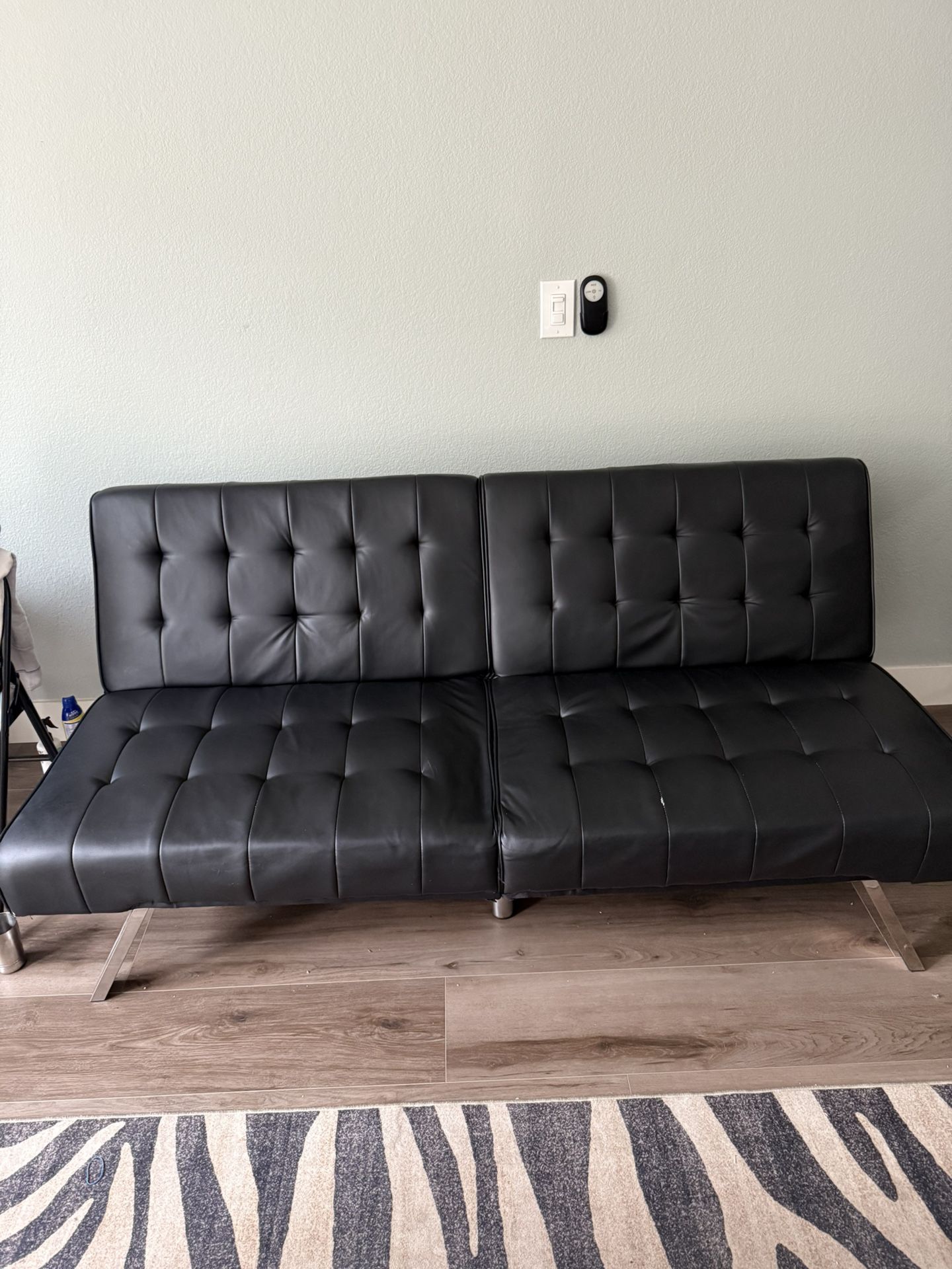 Futon Rarely Used - Folds As Bed Too - Available For Pickup On 30th June