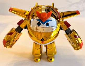 Super Wings 5" Transforming Golden Boy