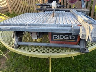 RIDGID Wet Tile Saw