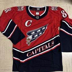 Screaming Eagles Capitals Jersey Alex Ovechkin Size Large 