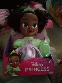Two princess tiana dolls