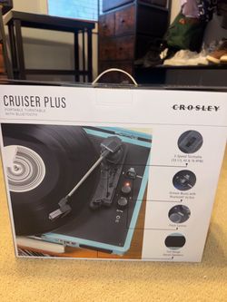 Crosley Cruiser Plus Portable Bluetooth Turntable