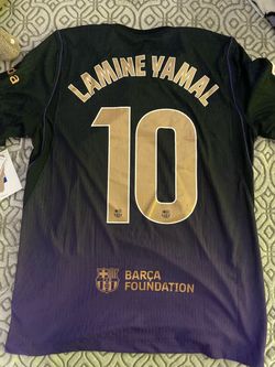 FC Barcelona Lamine Yamal #10 Away Jersey