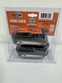 RIDGID 18V Compact Lithium-Ion Battery ( 2-Pack)