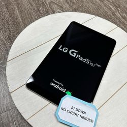 LG GPad 5 LTE Tablet - Pay $1 today and pay the rest later -