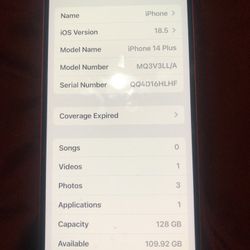 iPhone 14 Plus 