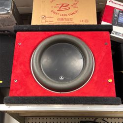 12” JL Audio W7 In A JL sealed Enclosure