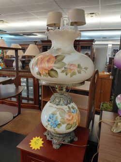 Beautiful huricane lamp