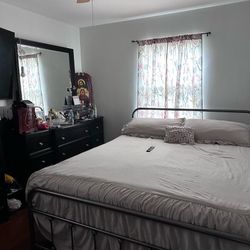 Bed And Dresser