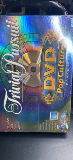 Milton Bradley Trivial Pursuit POP Culture DVD Game
