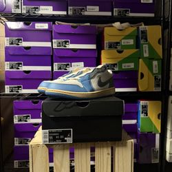 Jordan 1 Low: Vintage UNC Grey Size 11
