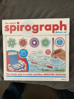 Complete Set Used Once Spirographs