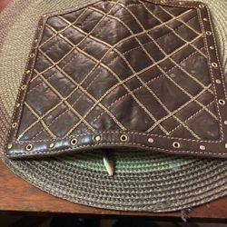 Laundry Brand Brown Soft Lamb Skin  Wallet