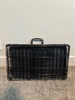 Small Foldable Dog Crate Single Door 22x16x13