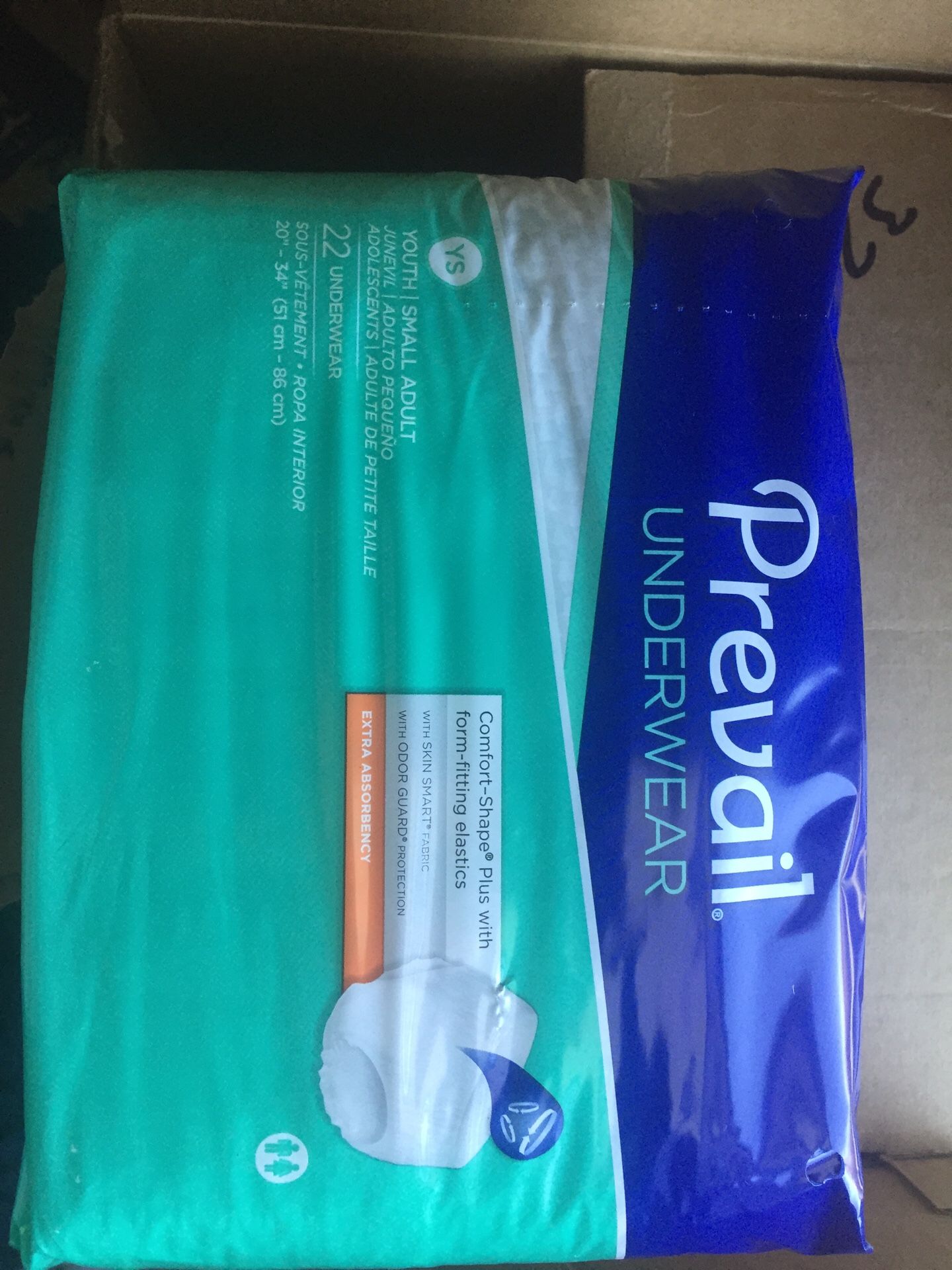 Prevail Small Adult Underwear