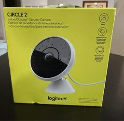NEW Sealed Logitech Circle 2 Wired Security Camera - Apple HomeKit Compatible"