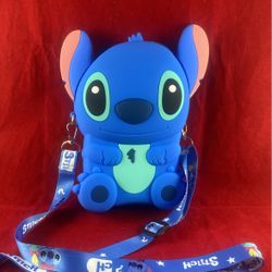 Large Size Stitch Kids Purse Bag 