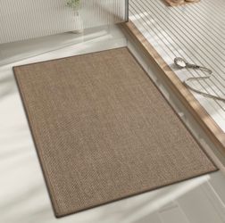 24x17 Dark Beige Bathroom Mat