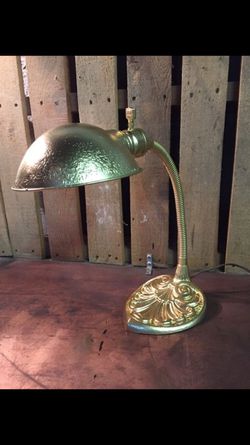 Vintage Gold Desk Lamp