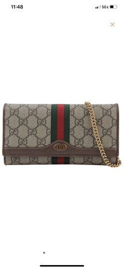 Gucci Ophidia GG Chain Wallet 
