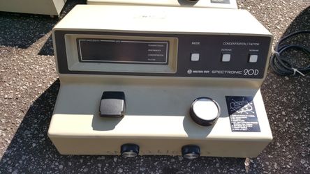 Spectrograph spectronic 20 lab equipment